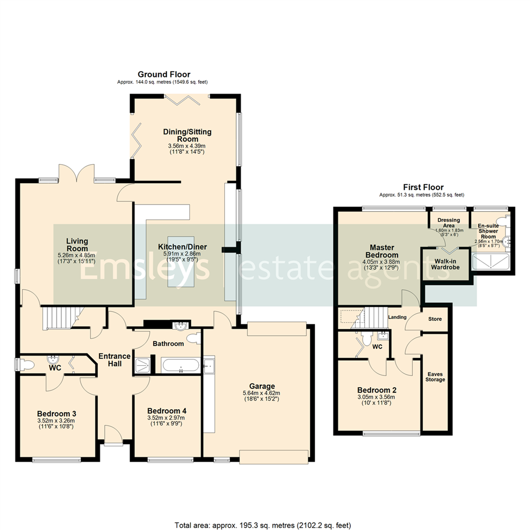 6, Rakehill Road, Leeds floorplan