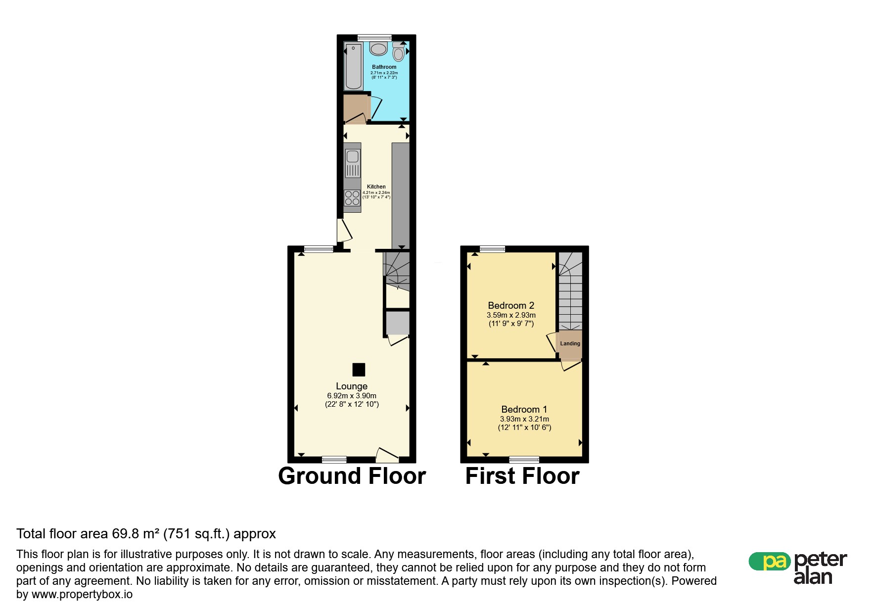 4, Payne Street, Neath floorplan