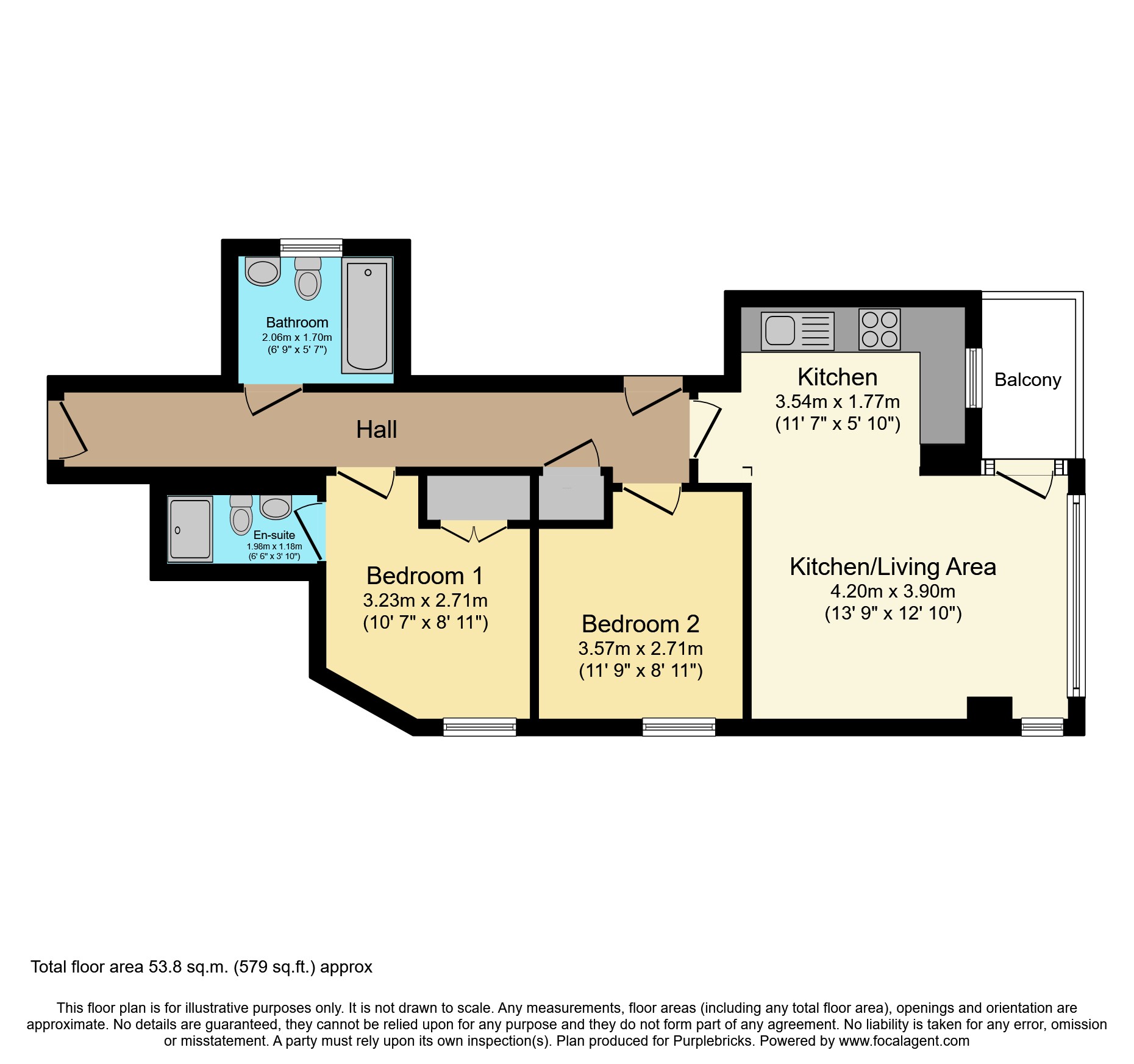 31, Hamburg House, Portsmouth floorplan