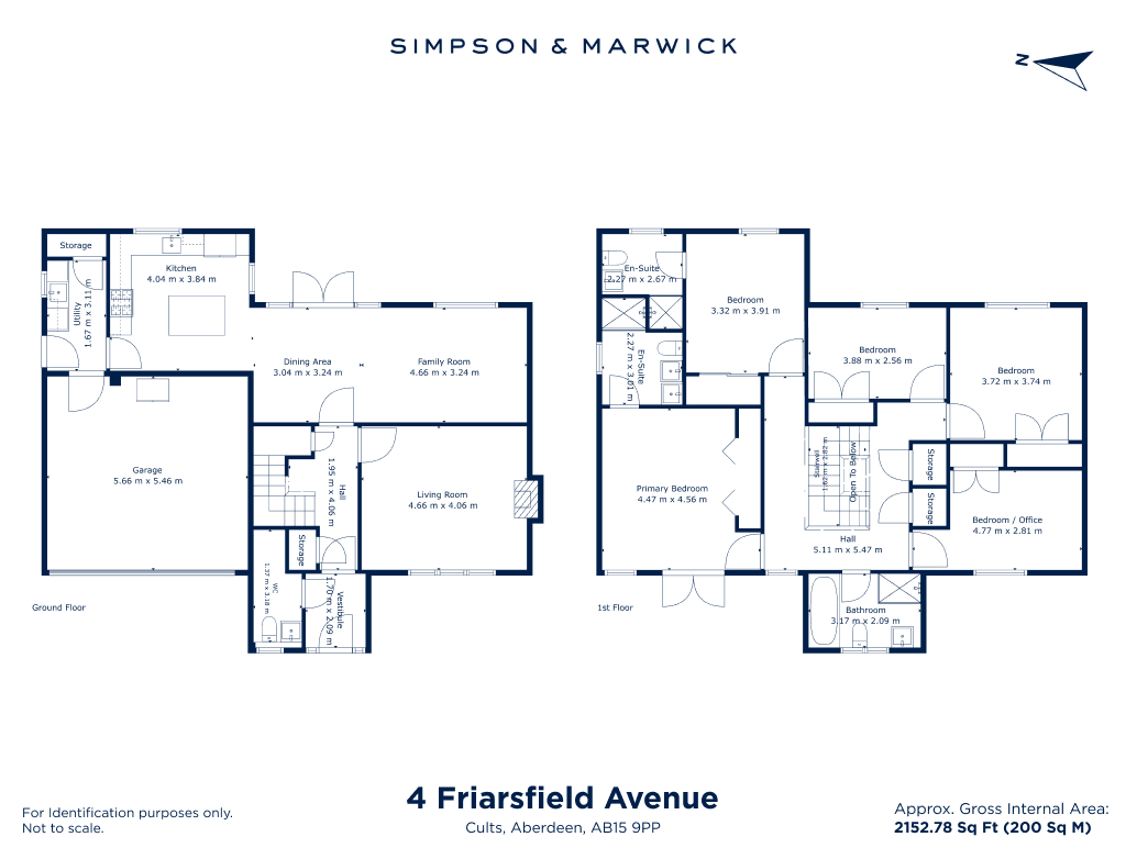 4, Friarsfield Avenue, Aberdeen floorplan