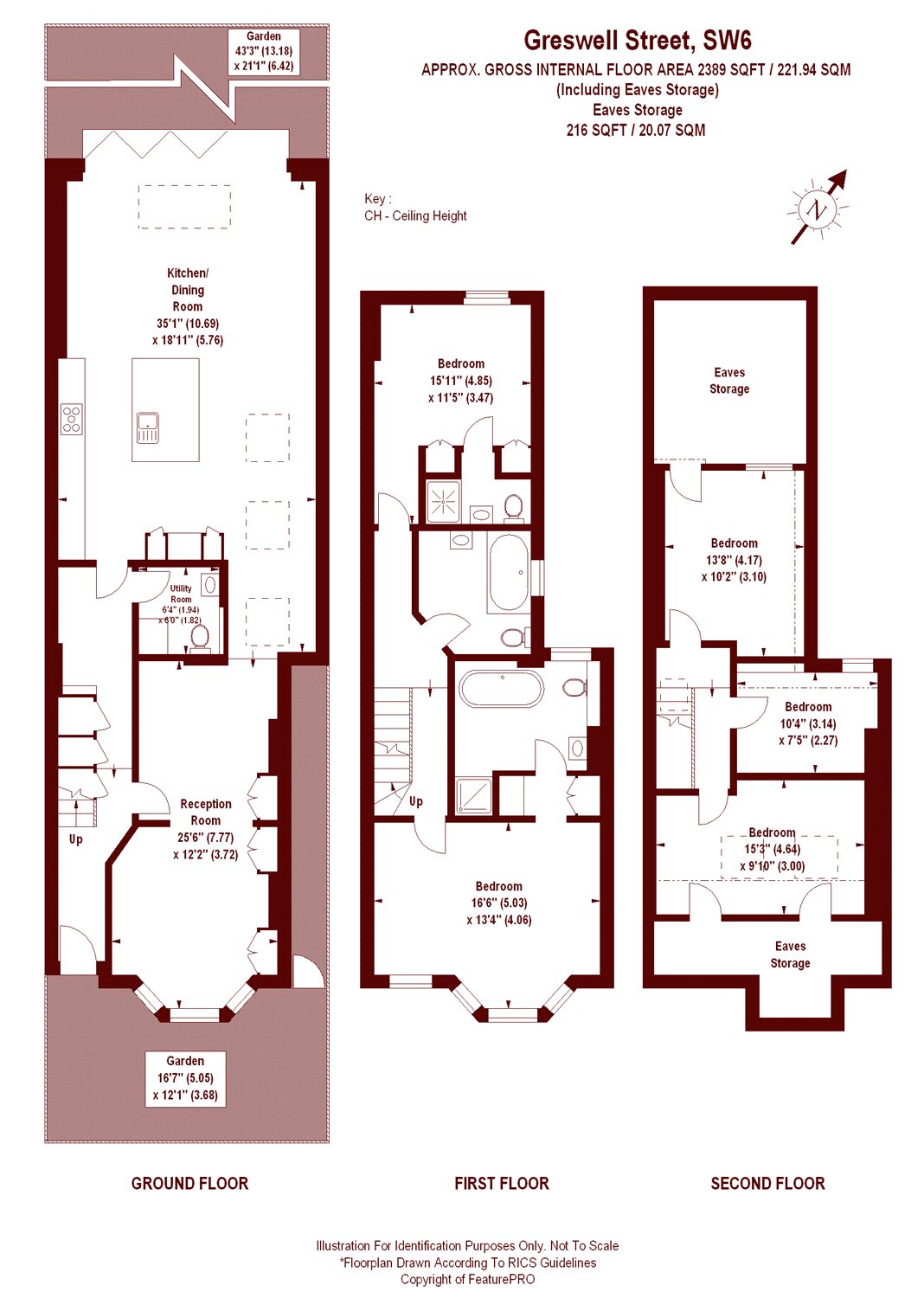 Greswell Street, Alphabet Streets, Fulham, London SW6, 5 bedroom semi