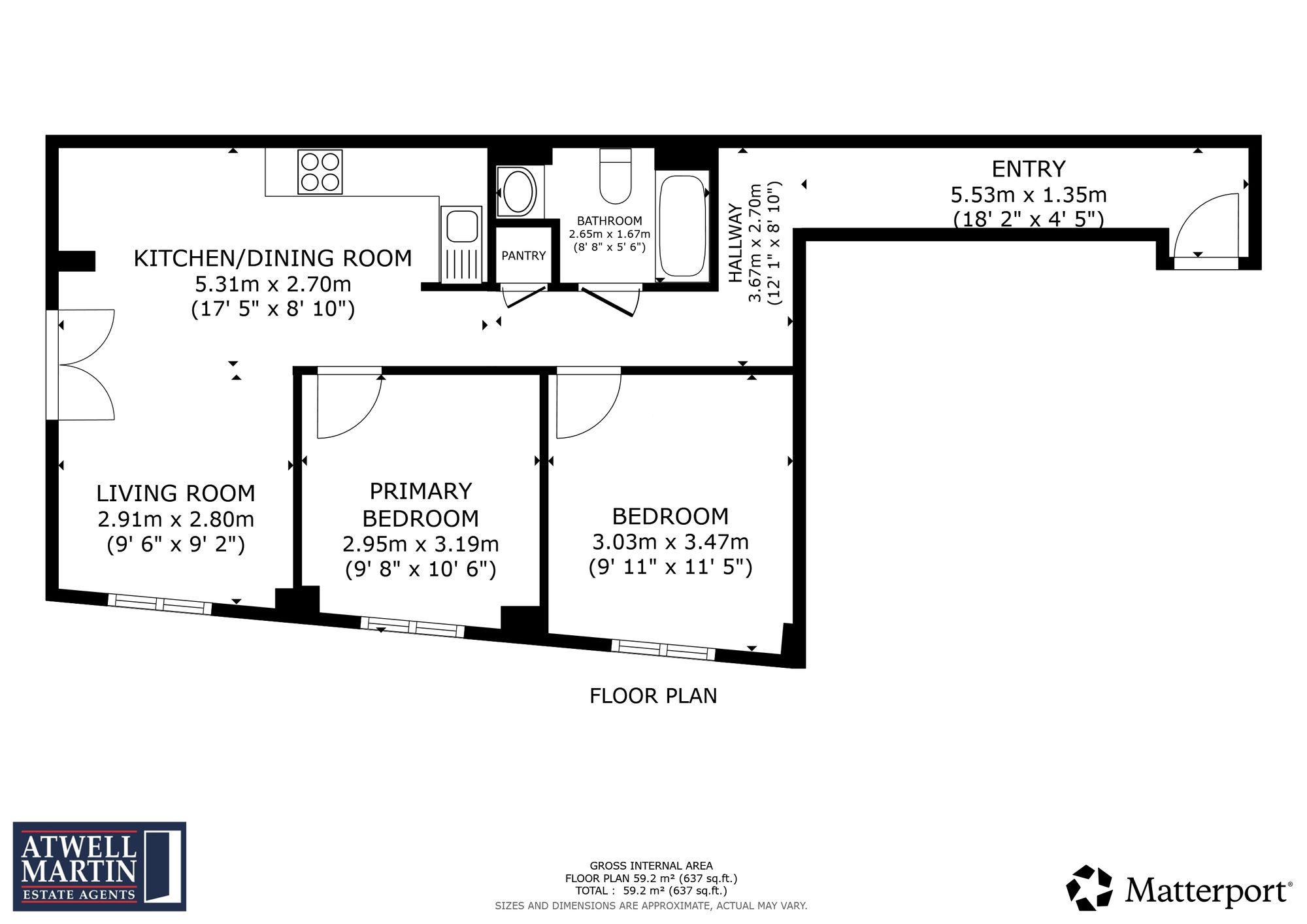 Flat 8, White Lane, Plymouth, Plymouth floorplan