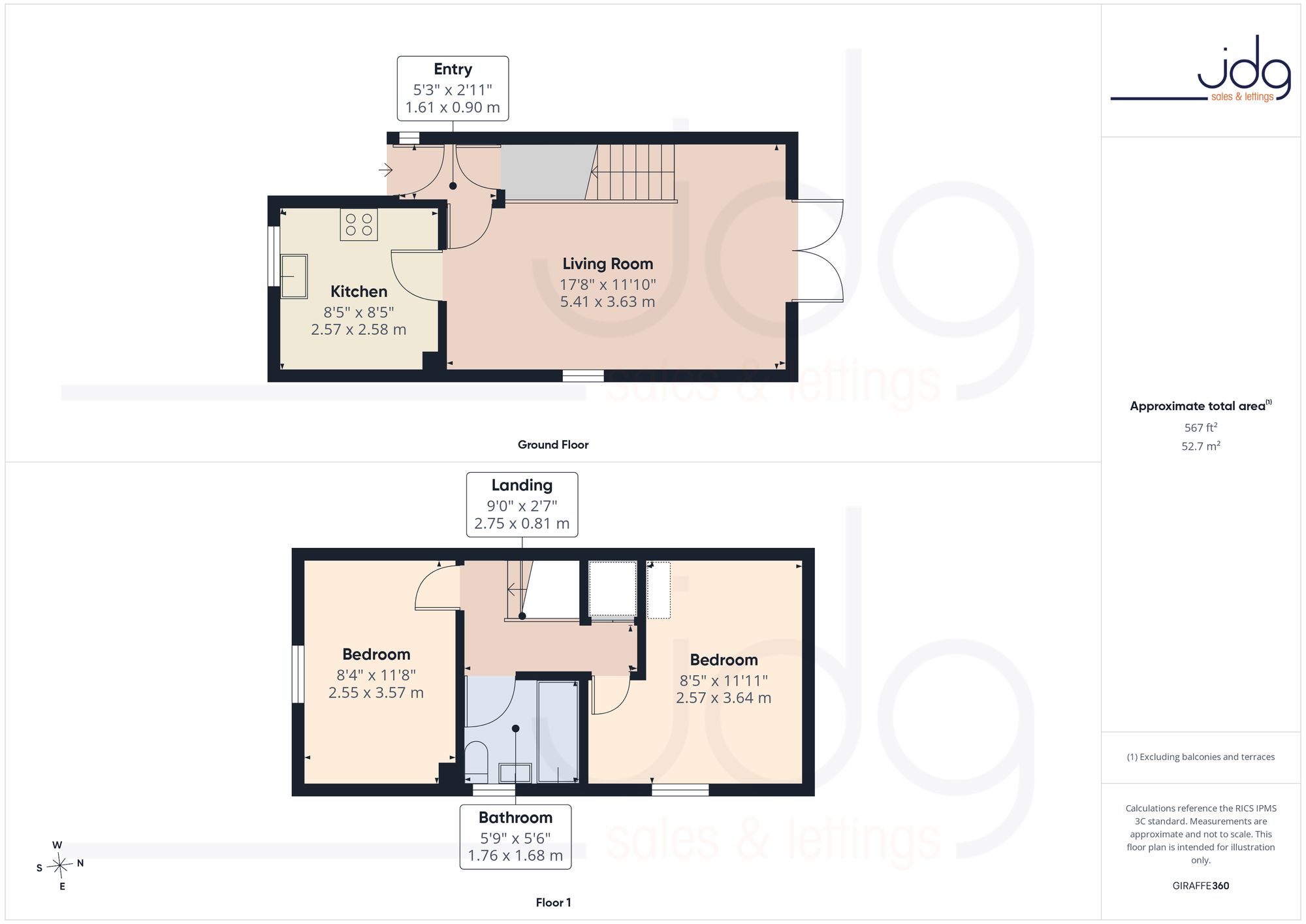 2, Holden Way, Lancaster, LA1 floorplan