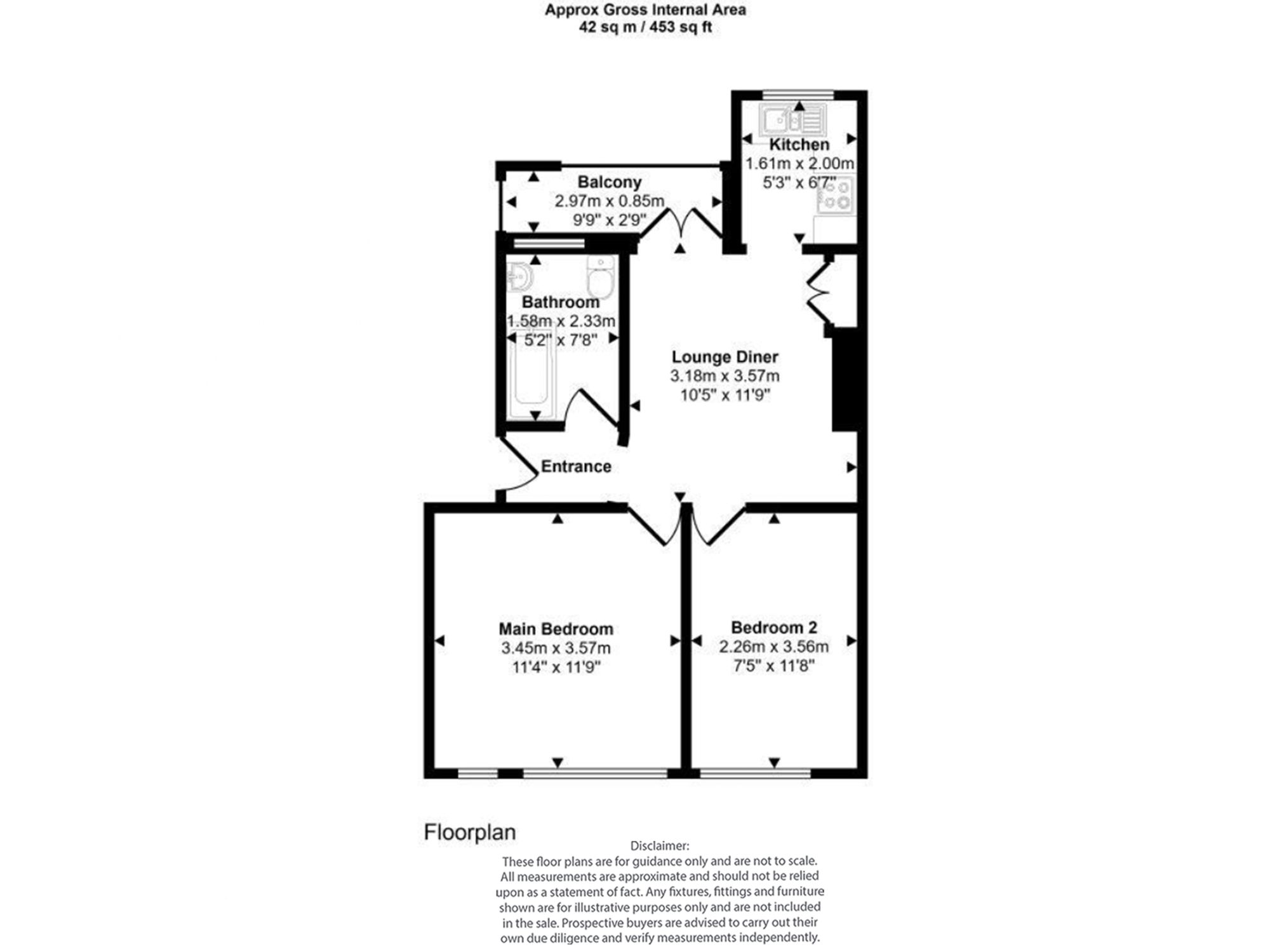 238 Everton Court, Honeypot Lane, Stanmore floorplan
