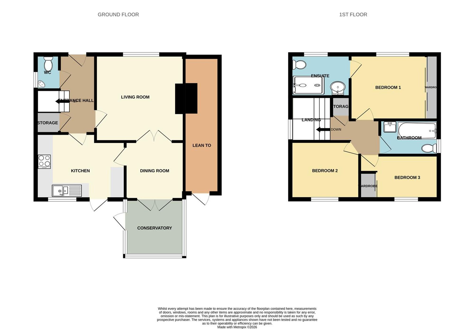 4 Heron Close, Weymouth floorplan