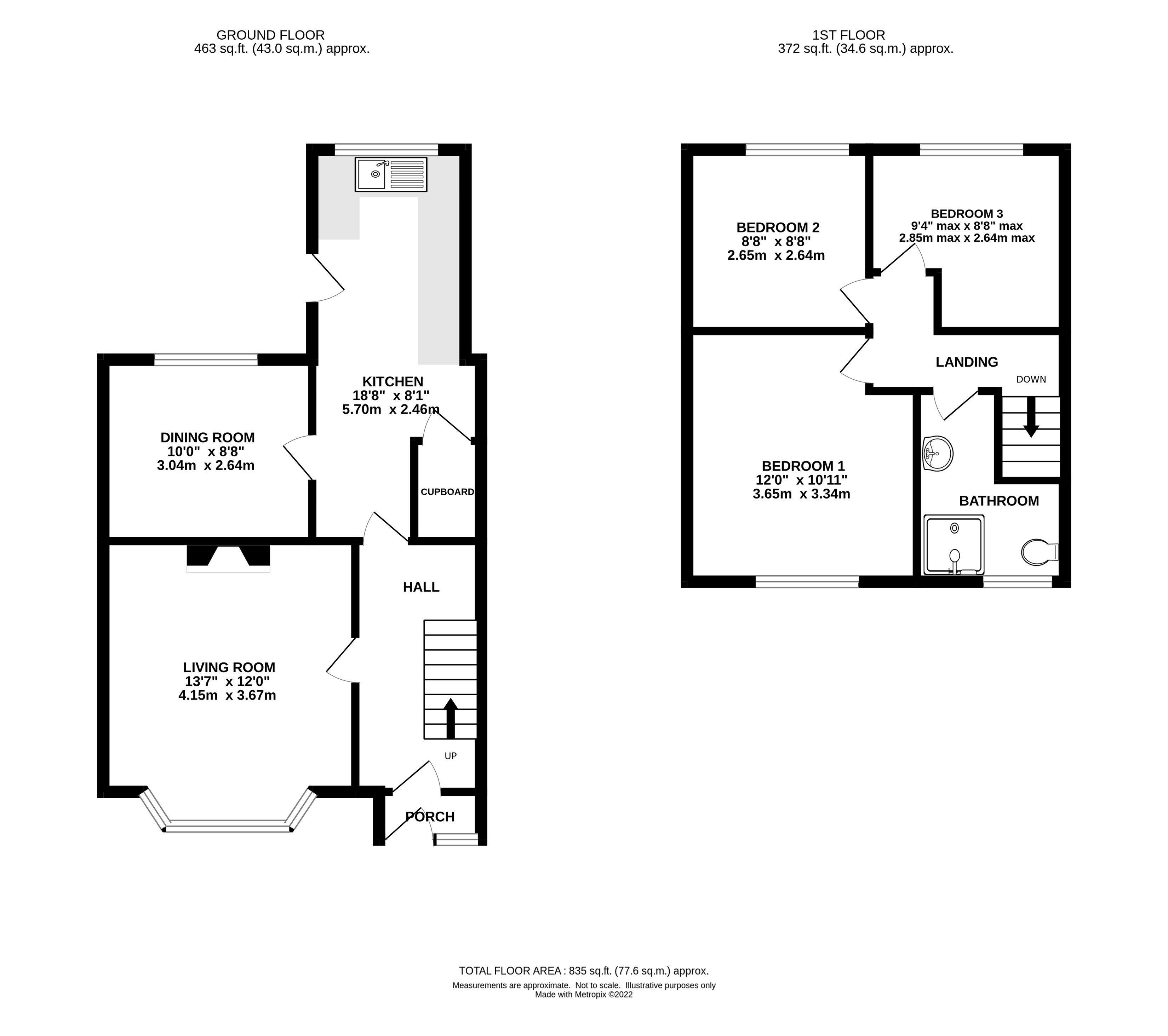 Newshaw Lane, Hadfield, Glossop SK13, 3 bedroom terraced house for sale
