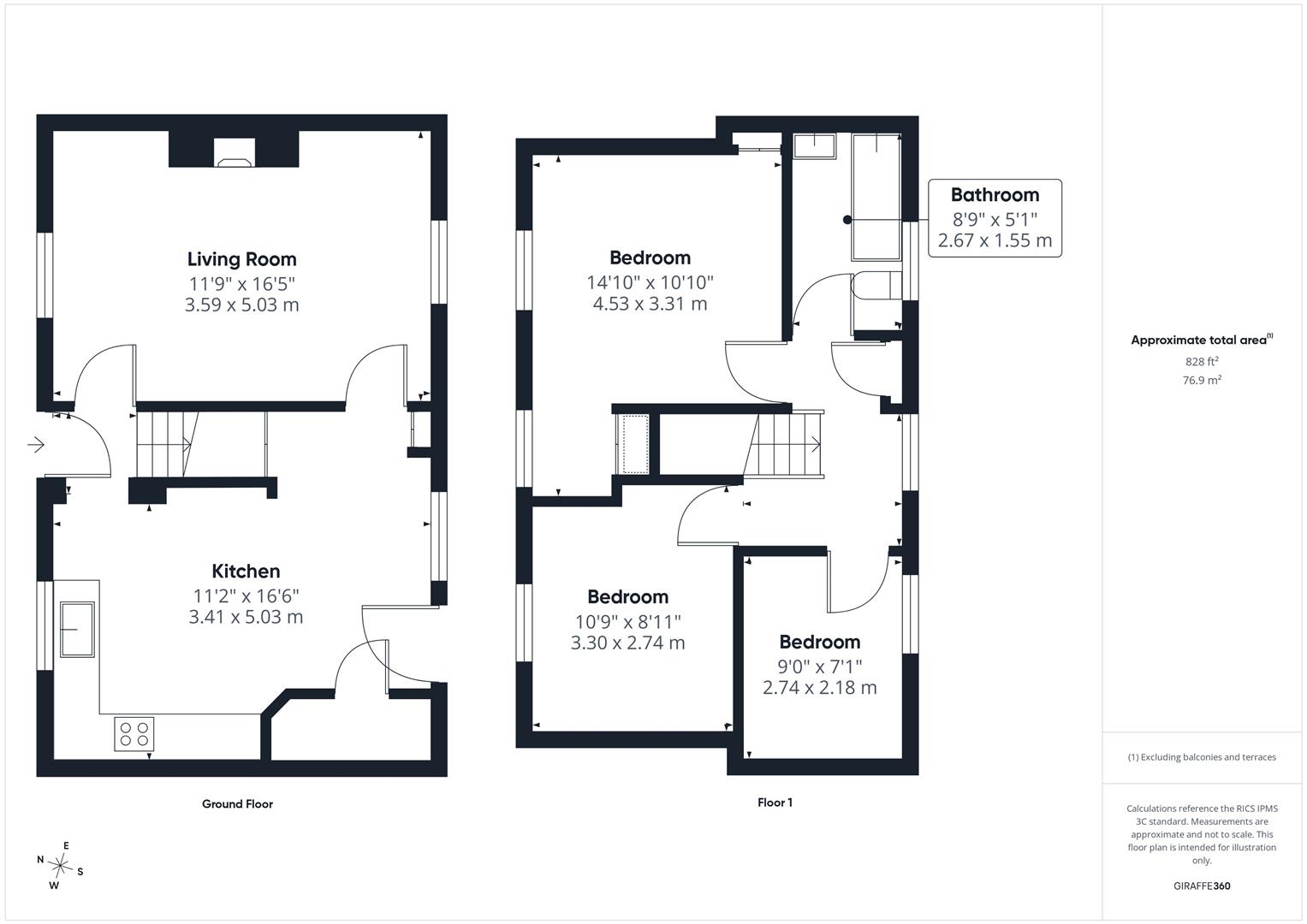 1, Ashton Avenue, Bristol floorplan