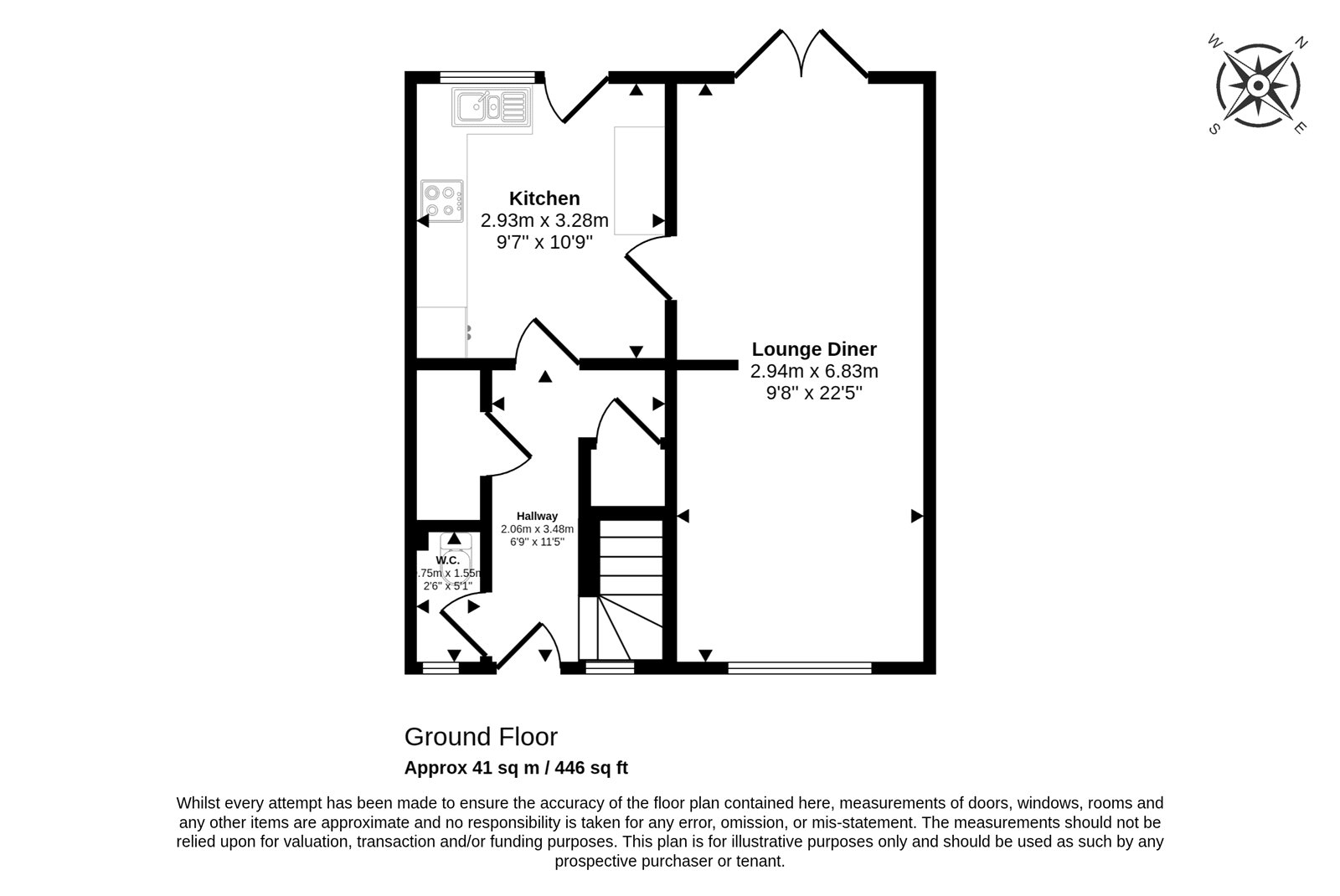 61, Hatfield Place, Durham floorplan
