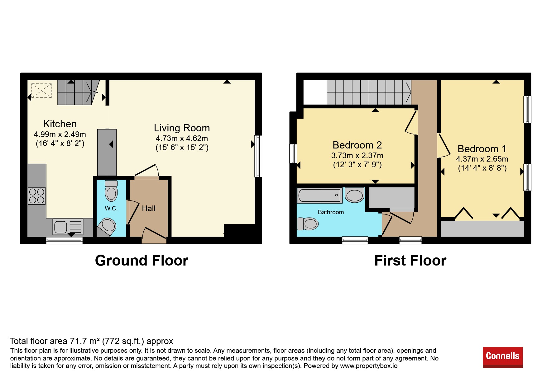 Marle Cottage, Marle Cottage, Ivybridge floorplan
