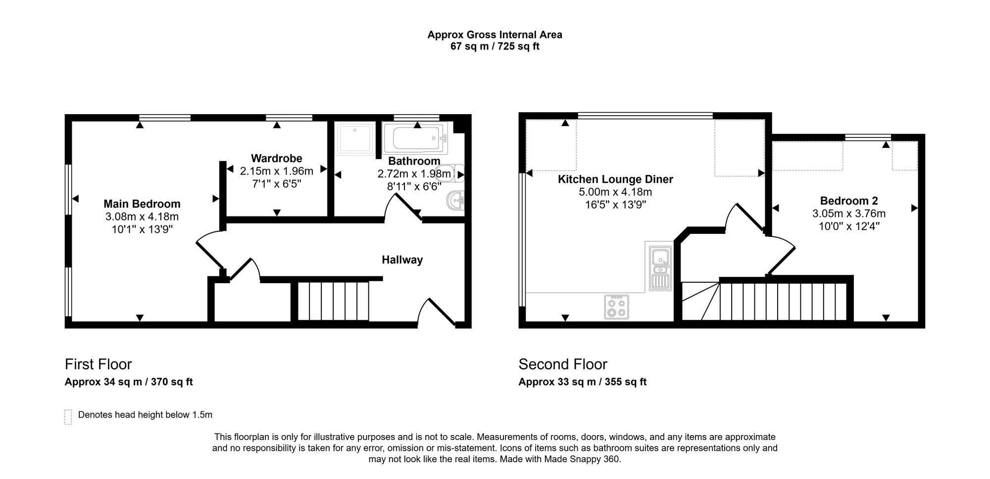 Apt 11, 2 Woodford Street, Wigan floorplan