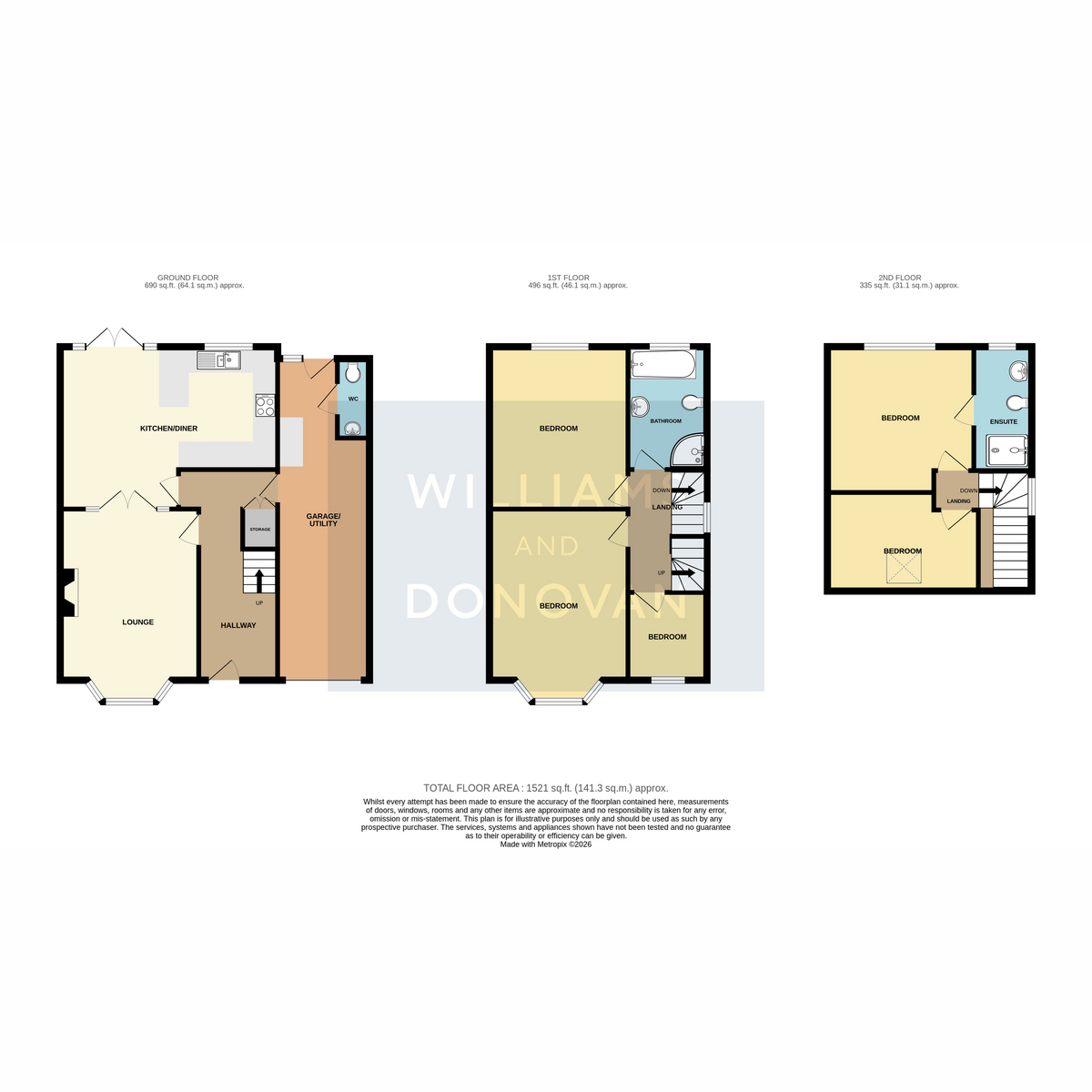 49, Brendon Way, Westcliff-on-sea floorplan