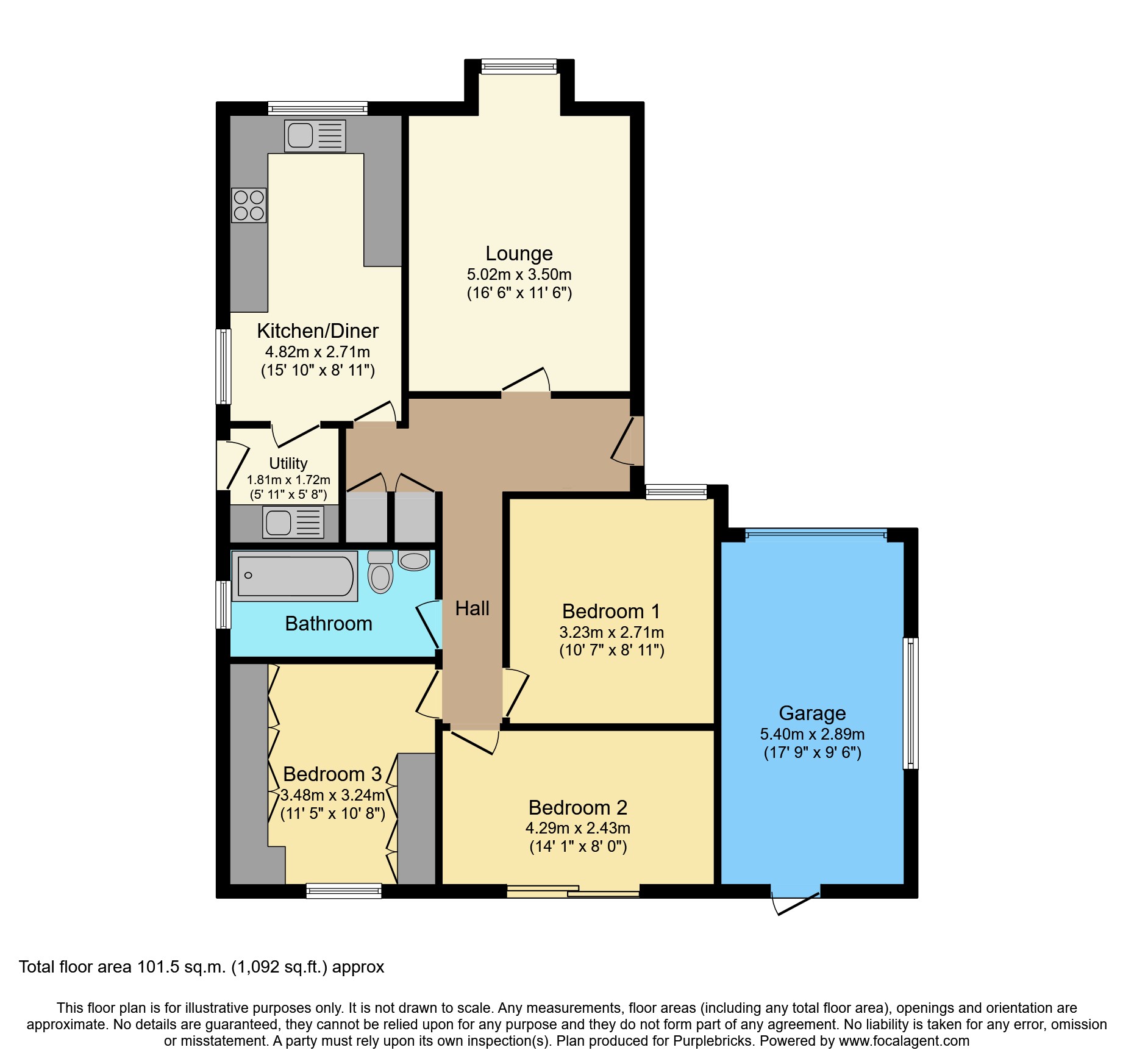 2b, Firtree Way, Southampton floorplan