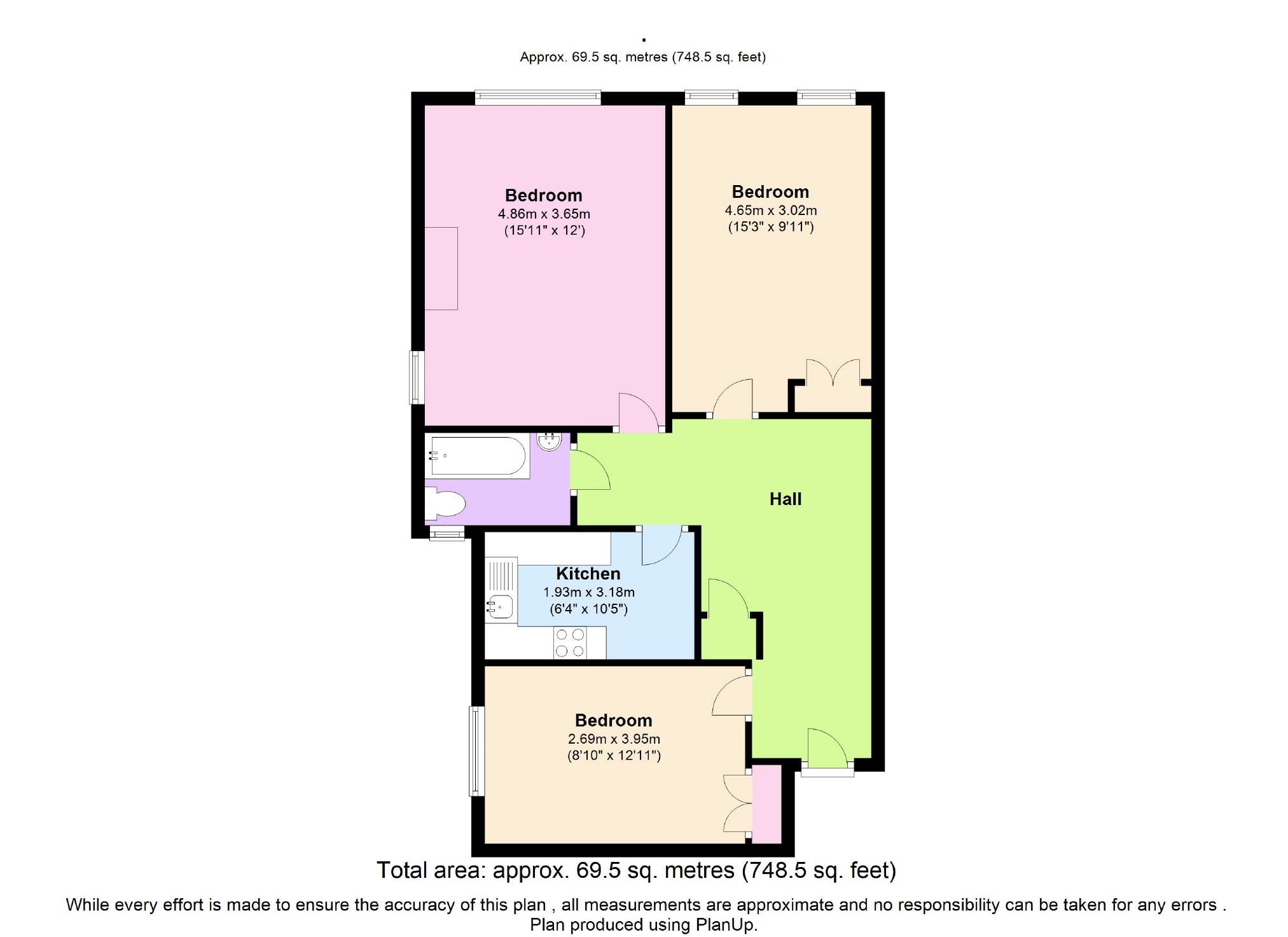 2 Bedrooms Flat to rent in Eton College Road, London NW3