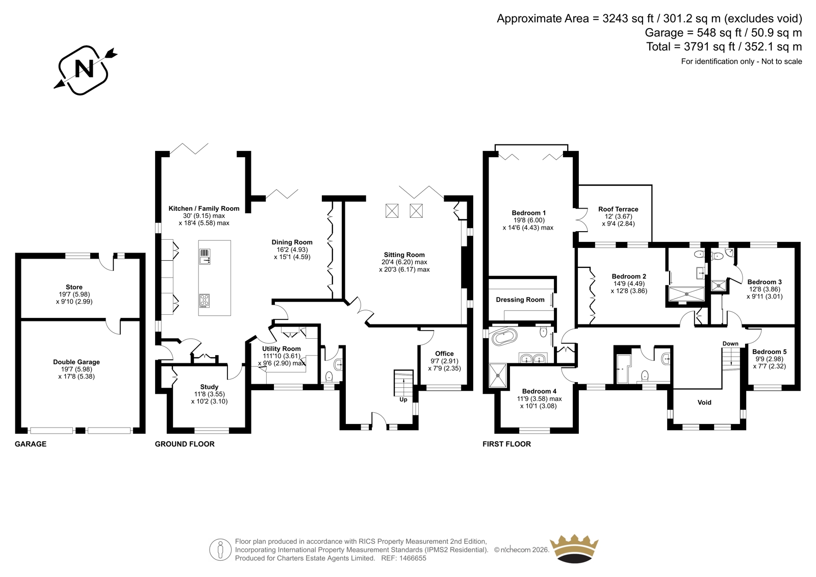 Rivendell,, Gough Road, Hampshire floorplan