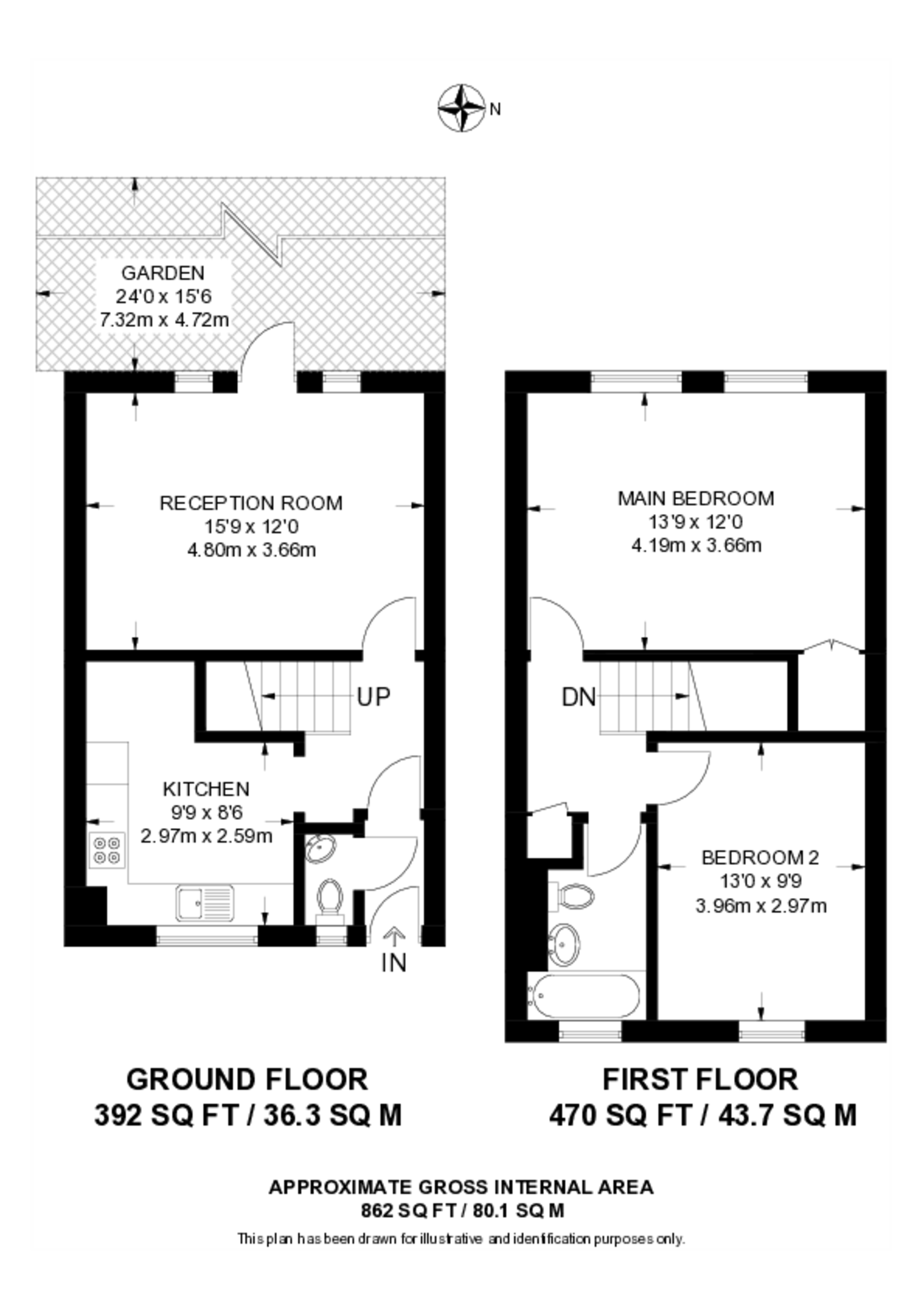 Camden Street, Camden Town floorplan