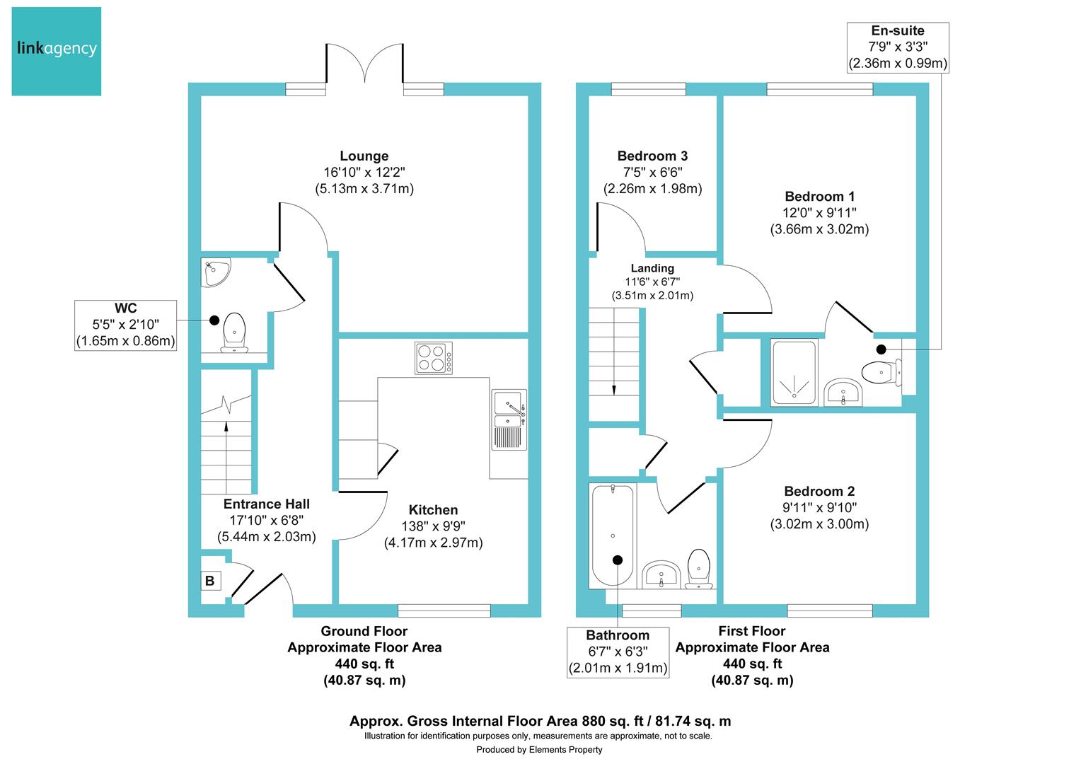 52, Burgess Avenue, Goole floorplan