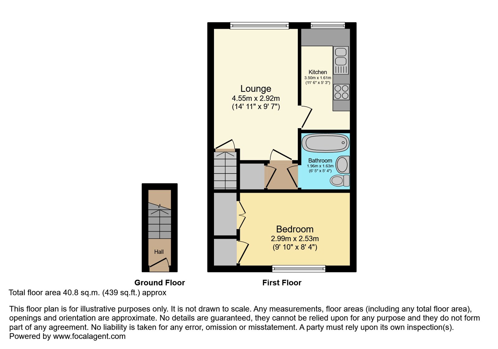 31, Windmill Court, Alton floorplan