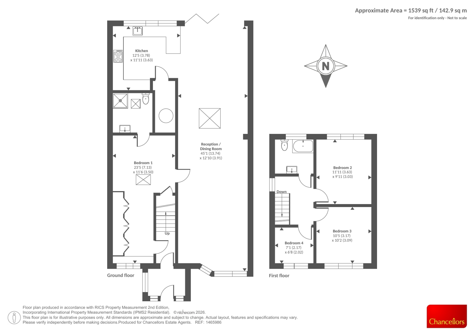 18, Alvista Avenue, Maidenhead floorplan