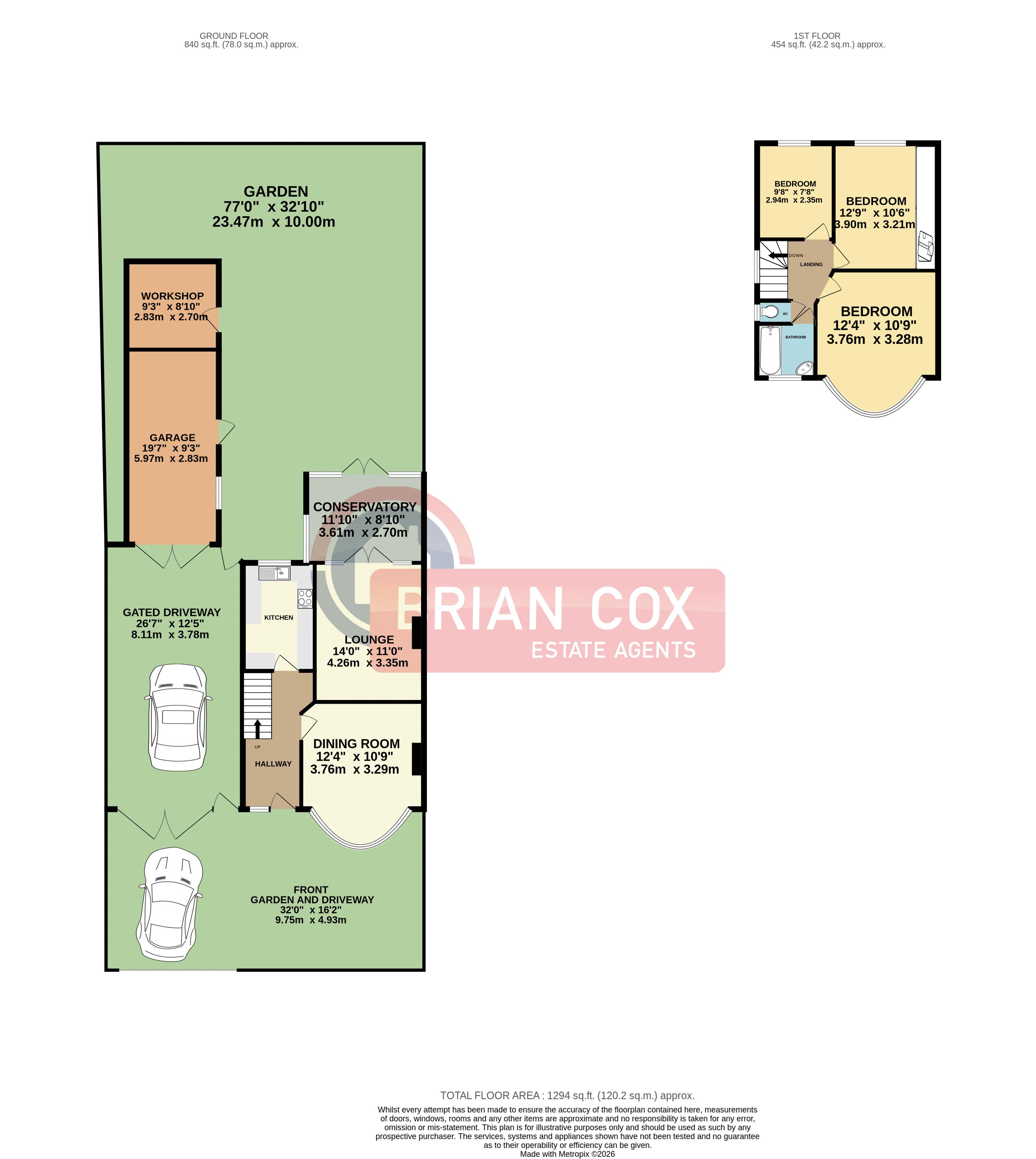 Marlborough Hill, Harrow floorplan