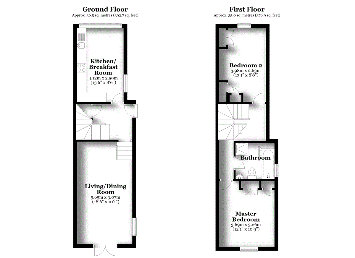 29A, Rotton Row, Raunds floorplan