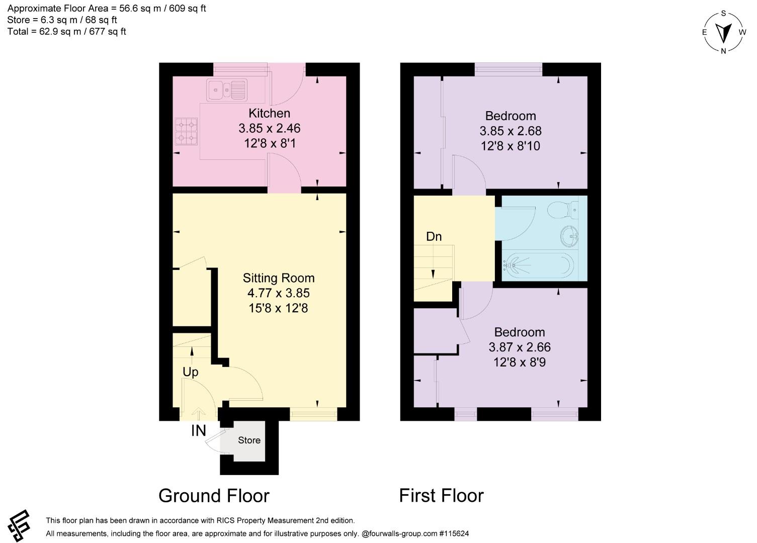 51, Wilman Way, Salisbury floorplan
