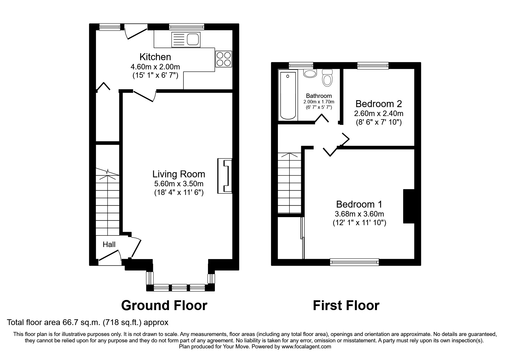 May Avenue, Winlaton Mill, BlaydonOnTyne NE21, 2 bedroom terraced
