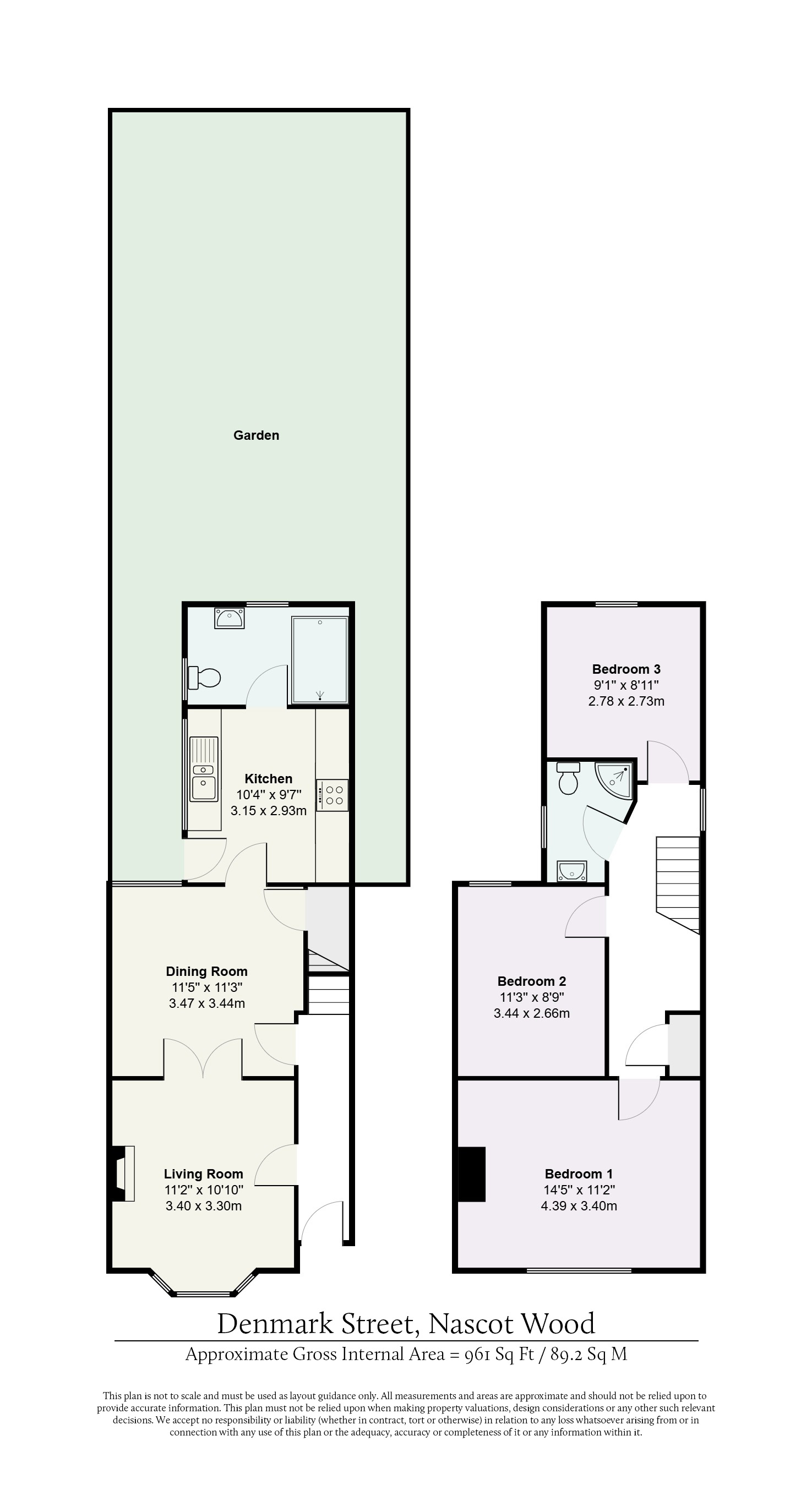 34, Denmark Street, Watford floorplan