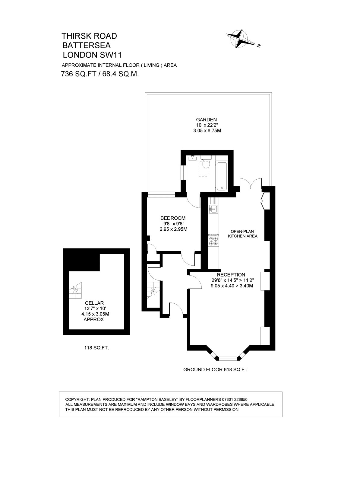 7b, Thirsk Road, London floorplan