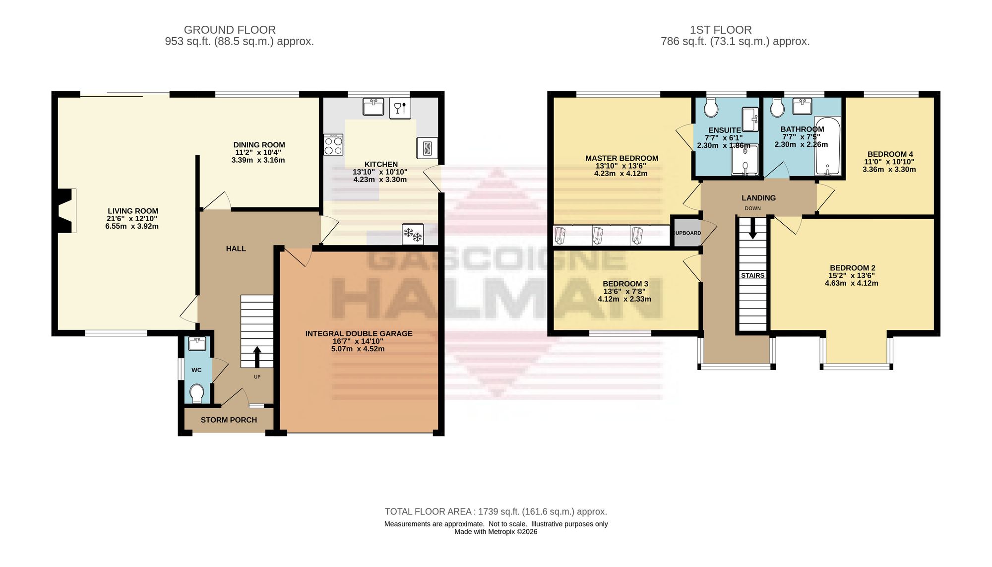 1 Shirebrook Drive, Glossop floorplan