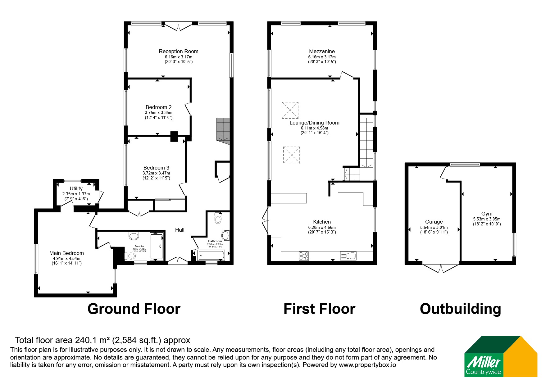 The Chapel,, Zelah, Cornwall floorplan