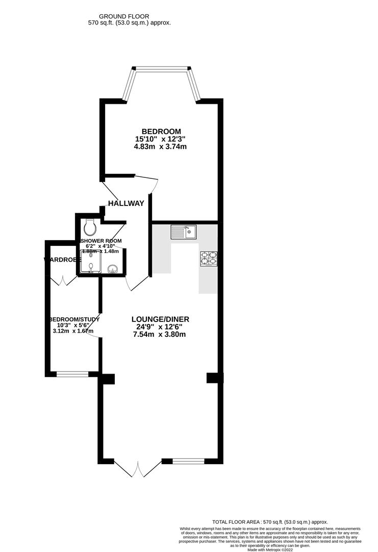Wellington Hill, Horfield, Bristol BS7, 2 bedroom flat for sale