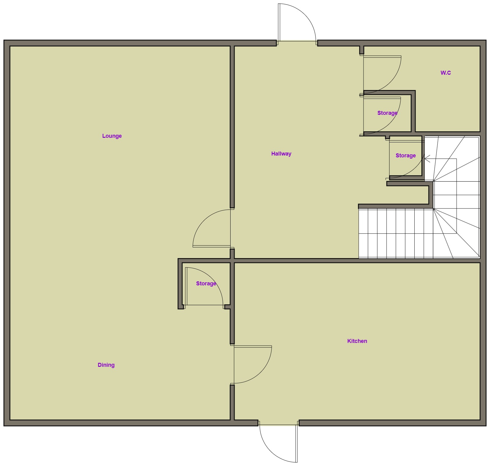 297, Cairngorm Gardens, Cumbernauld floorplan