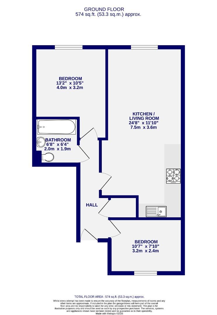3 Morgan House, Ripon Croft, York floorplan