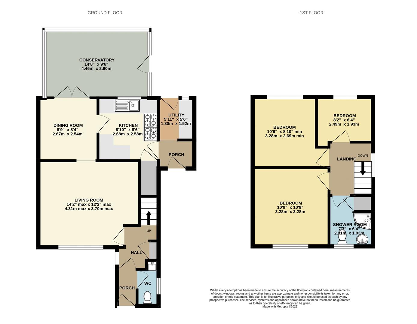 Long Lane, High Peak floorplan
