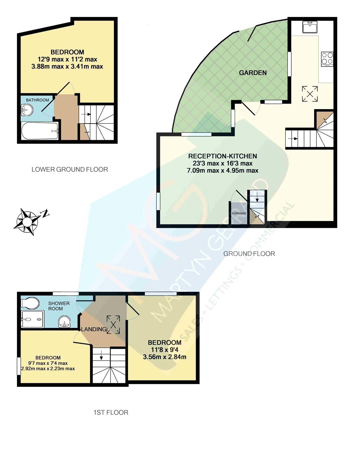 Fortess Grove, Kentish Town, London NW5, 3 bedroom terraced house for