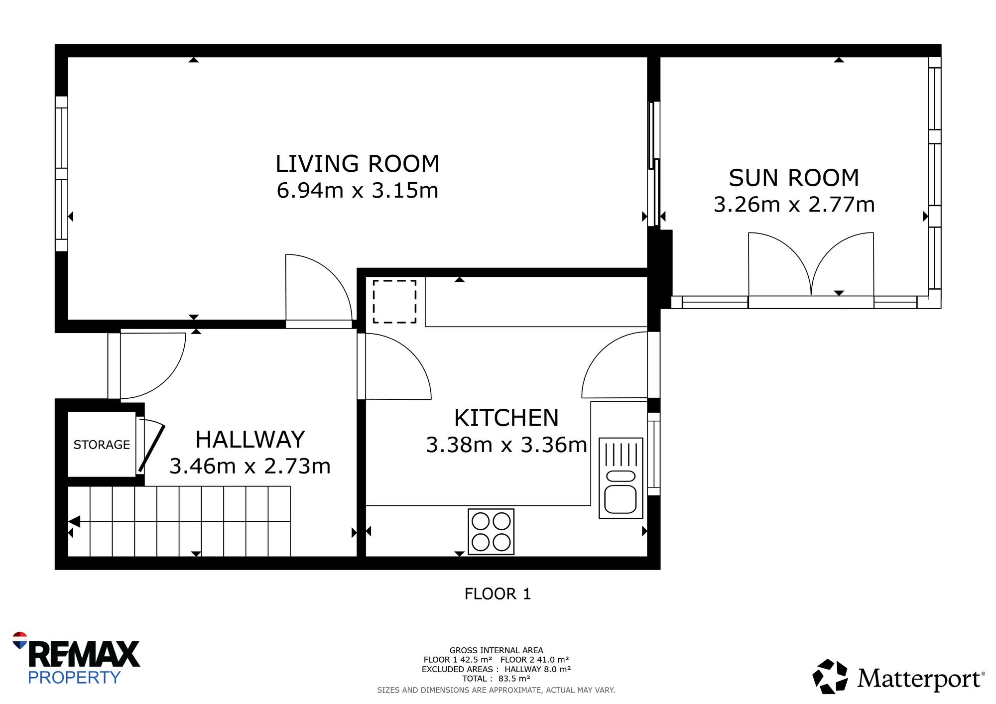 90 Huron Avenue, Livingston floorplan