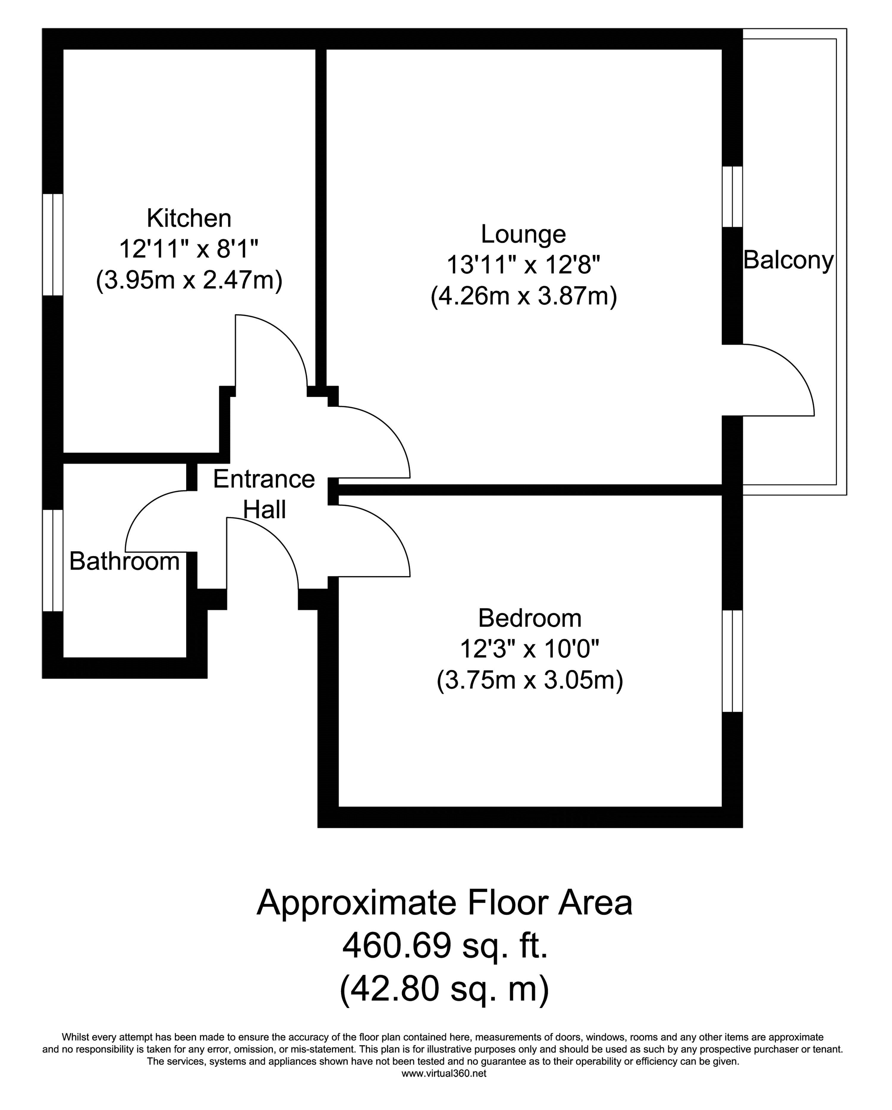 1 Bedrooms Flat to rent in Redcar Road, Romford RM3