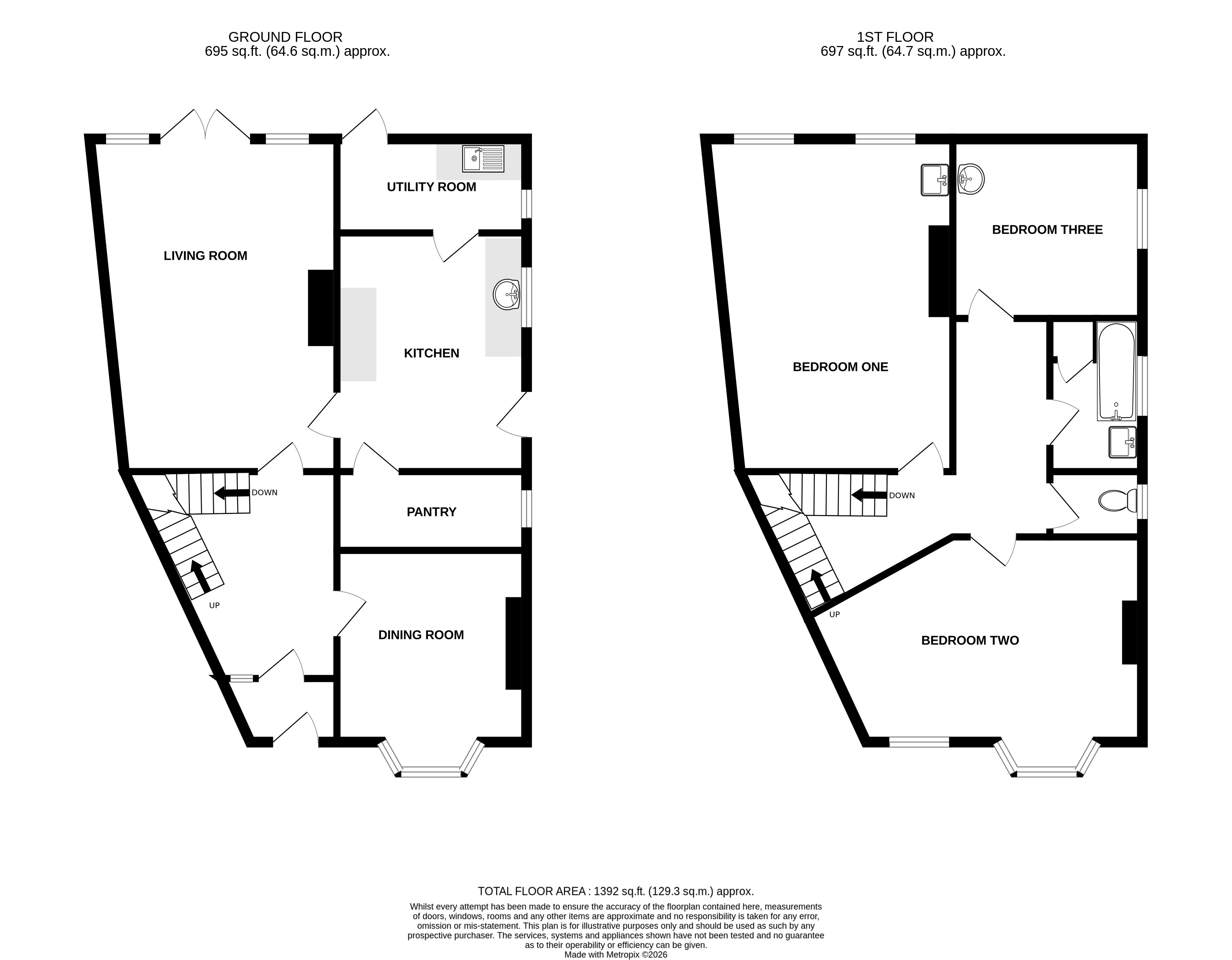 16, St. Andrews Road, Cambridge floorplan