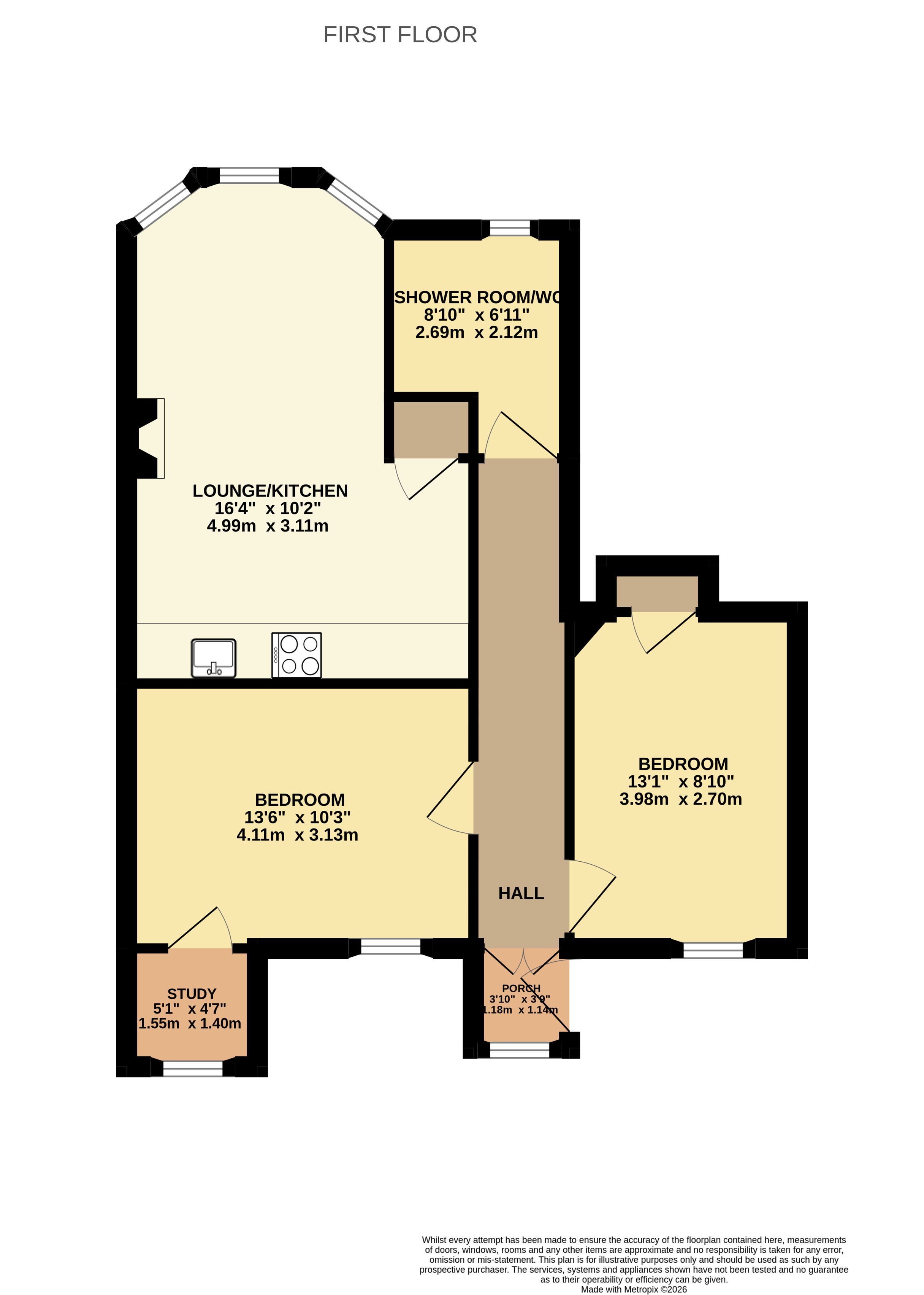 15, Links Road, Leven floorplan