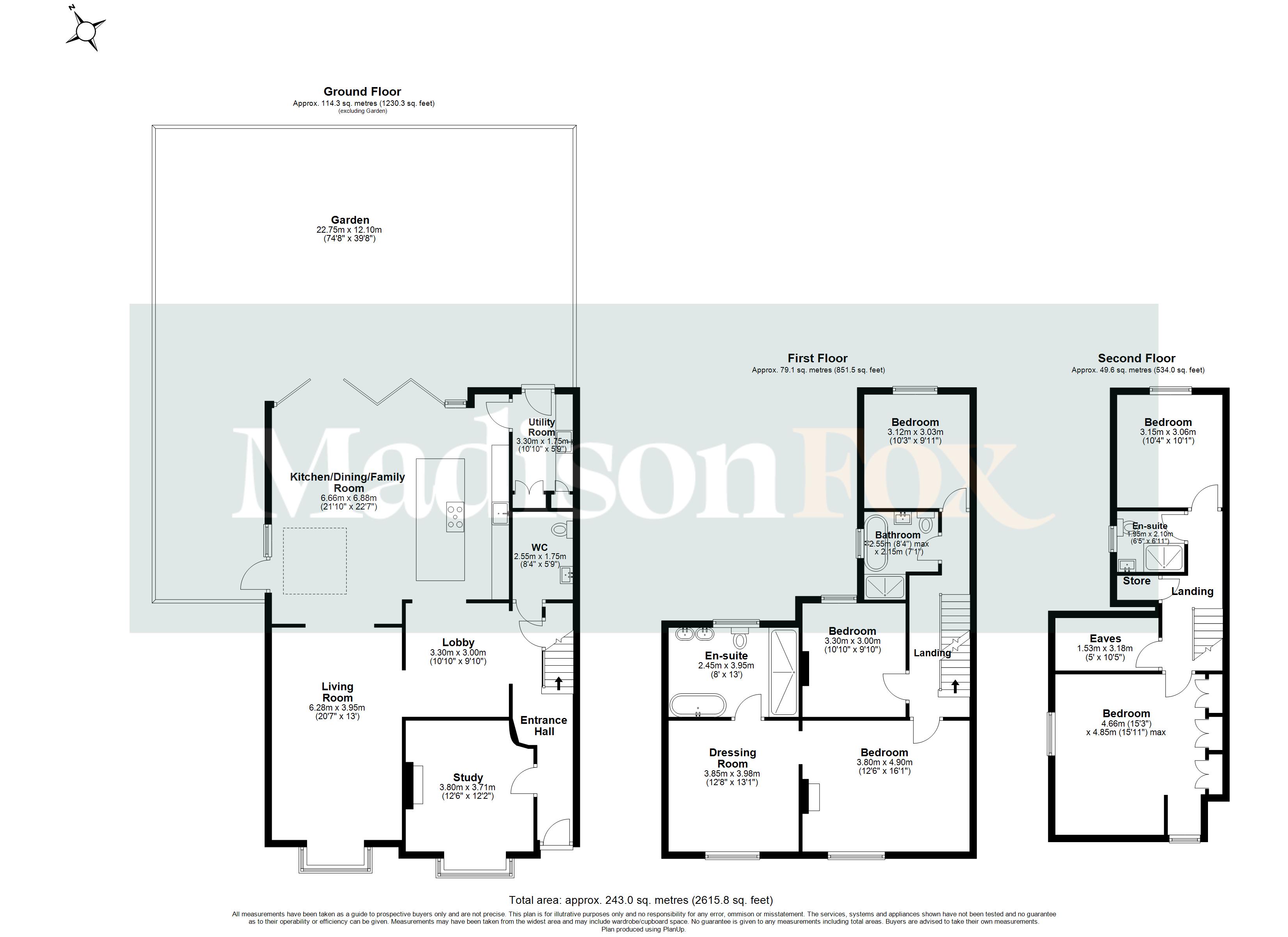 66, Meadow Road, Essex floorplan