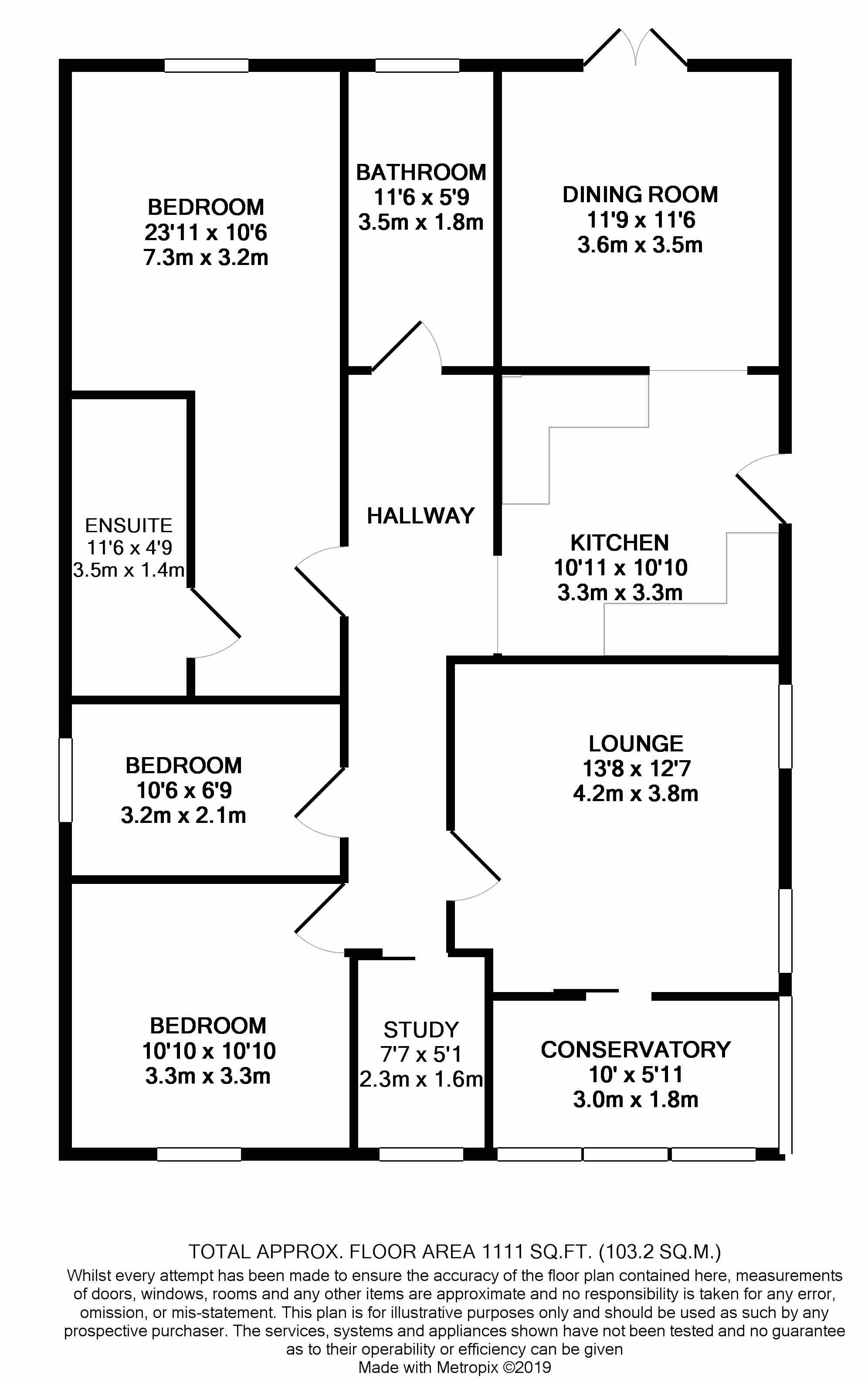 3 Bedrooms Bungalow for sale in Harwich Road, Great Bromley, Colchester CO7