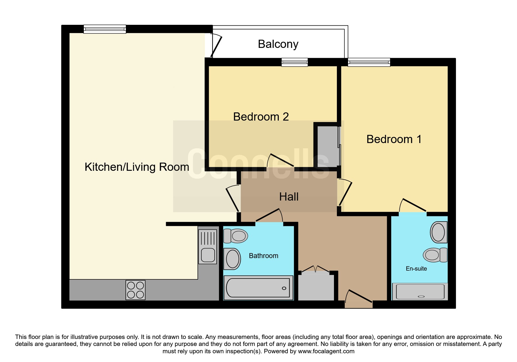 26, Dakota House, 50, Mortimer Square, Milton Keynes floorplan