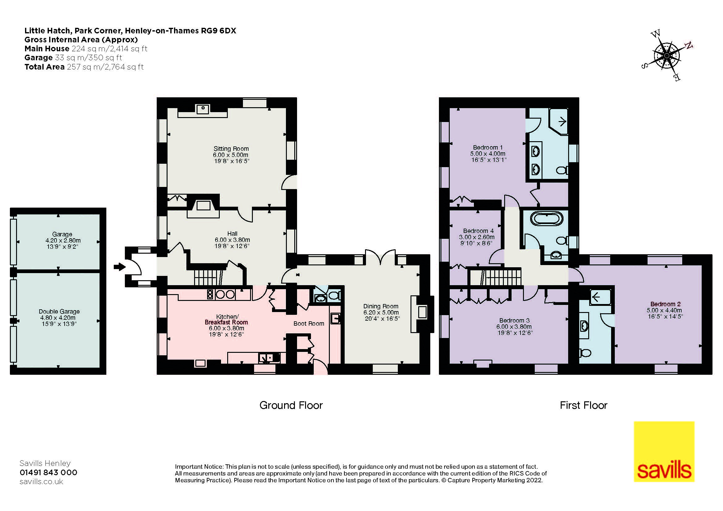 Park Corner, Nettlebed, HenleyOnThames, Oxfordshire RG9, 4 bedroom