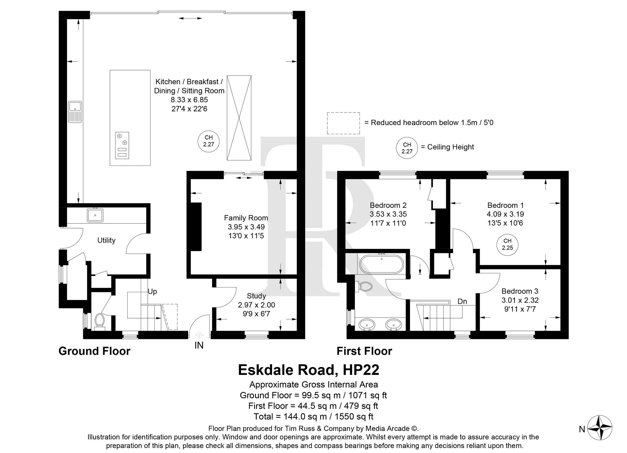 21 Eskdale Road, Aylesbury floorplan
