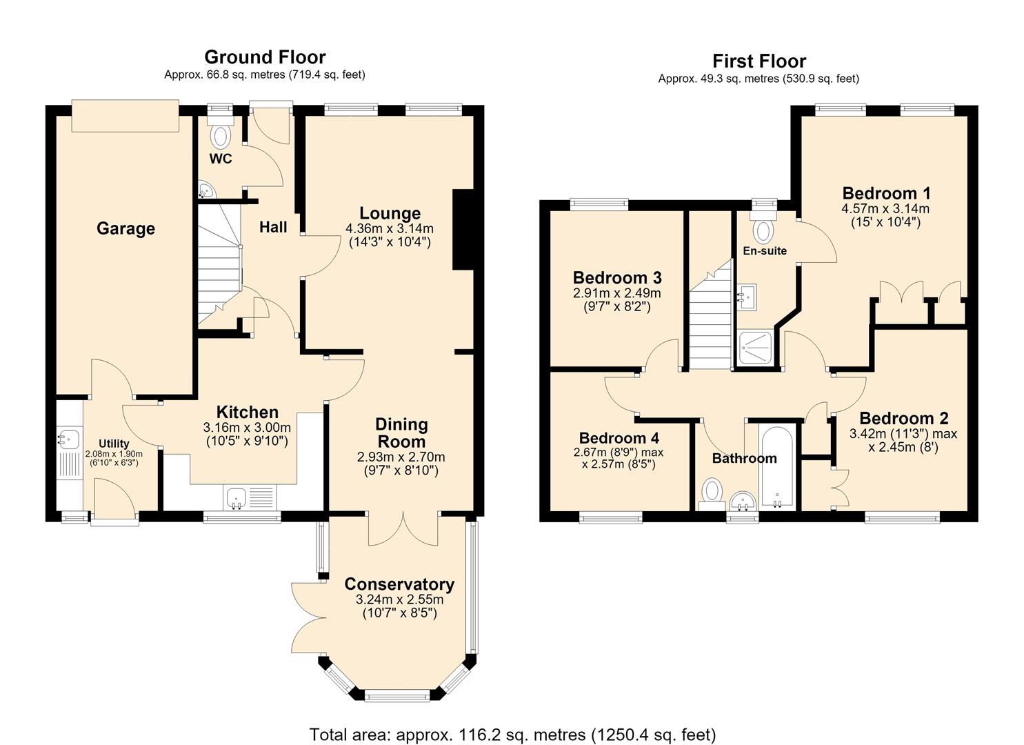 10, Saltwell Park, Hull floorplan
