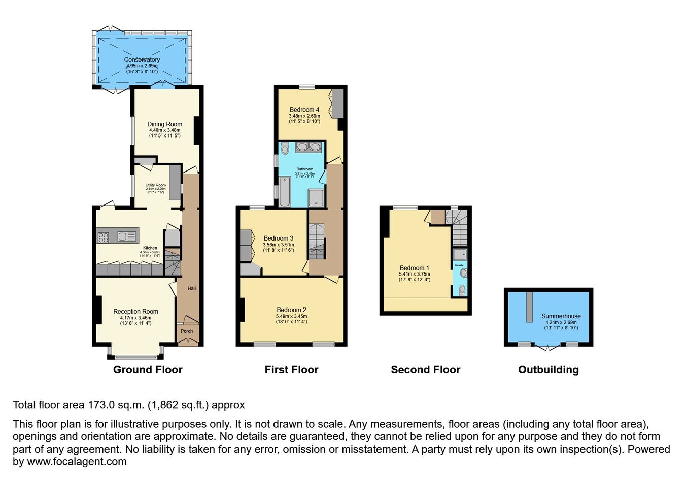 15, Halons Road, London floorplan