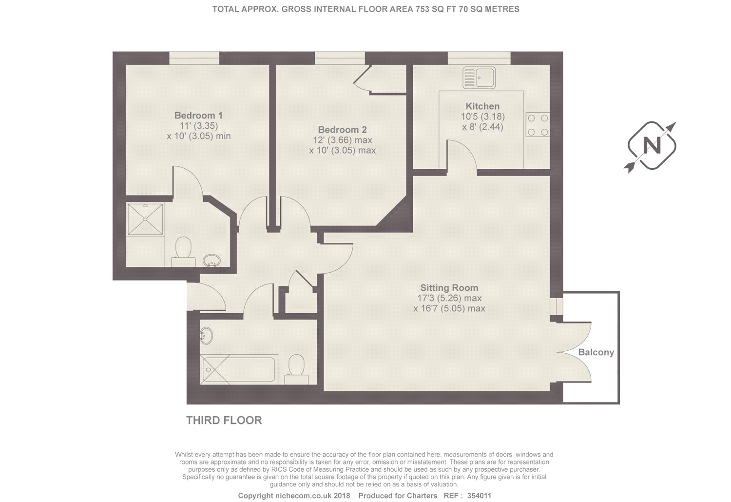 2 Bedrooms Flat for sale in The Lamports, Alton, Hampshire GU34