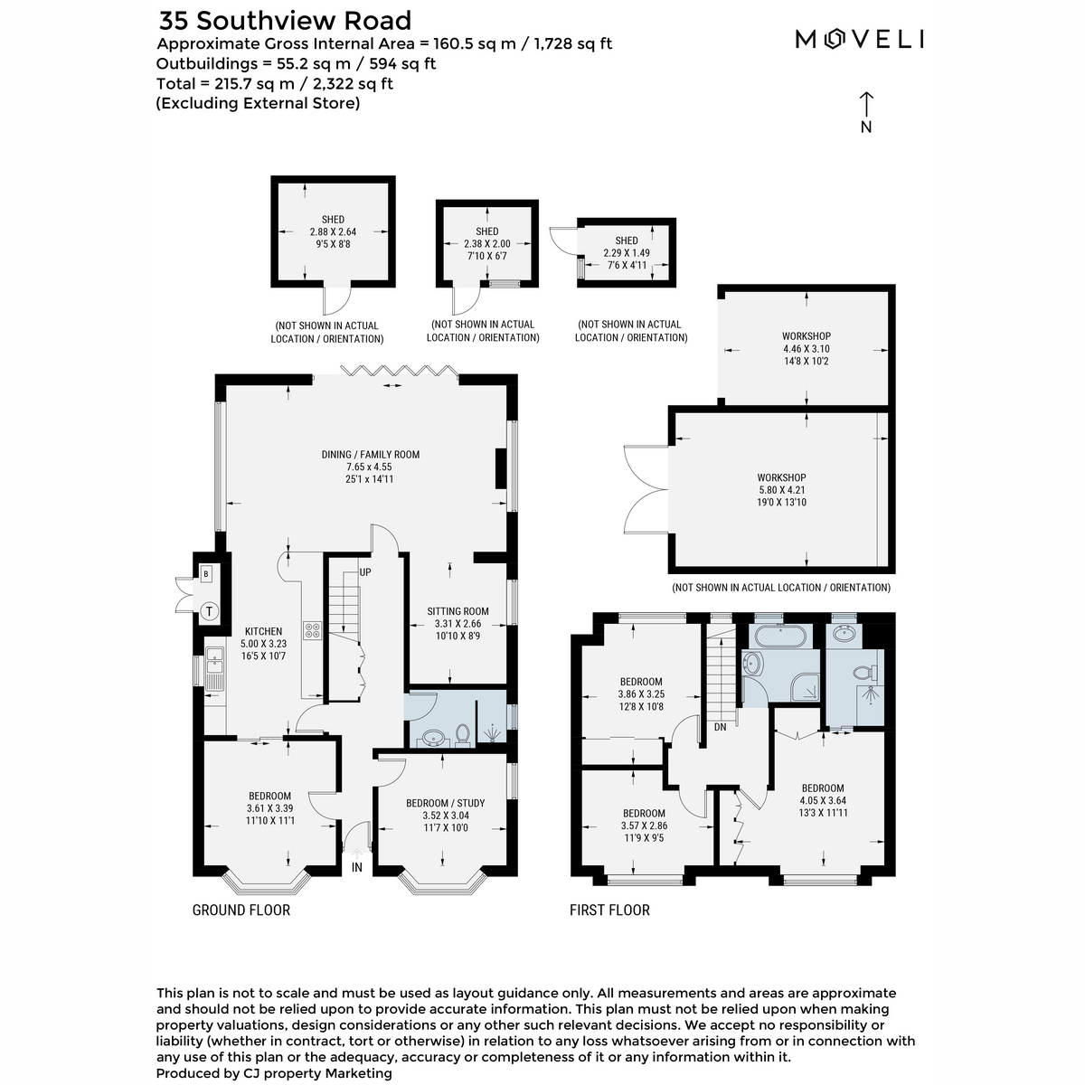 35, Southview Road, Marlow floorplan