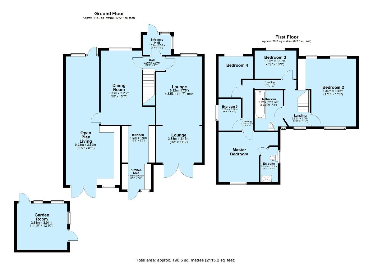 42 Stratford Road, Warwick floorplan