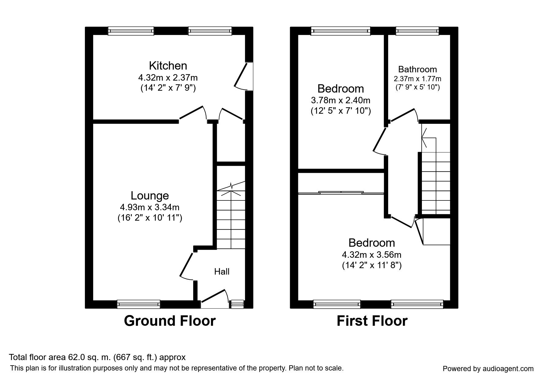 2 Bedrooms Semi-detached house to rent in Withington Drive, Astley, Tyldesley, Manchester M29